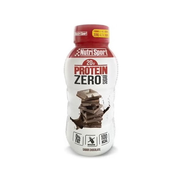 Nutrisport Protein Zero Sugar Batido Chocolate 330Ml
